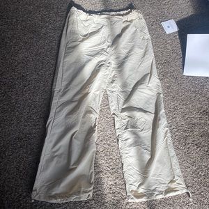 Cute joggers adjustable waist new